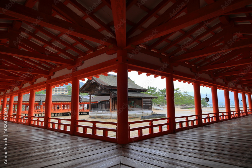 厳島神社 広島 日本 厳島神社 広島 日本