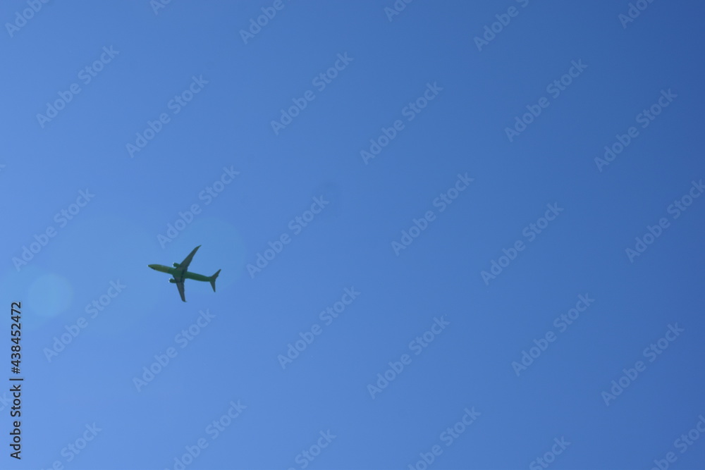airplane in the sky airplane in the sky