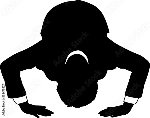 土下座する男性