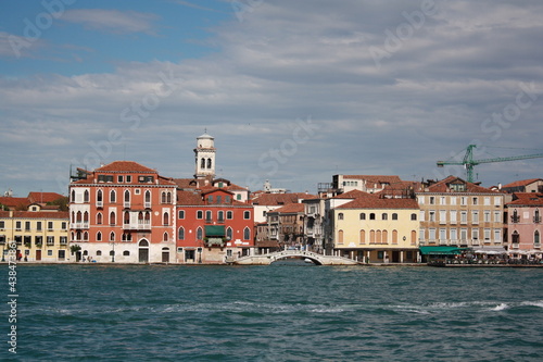 Venice city architecture down town view sea