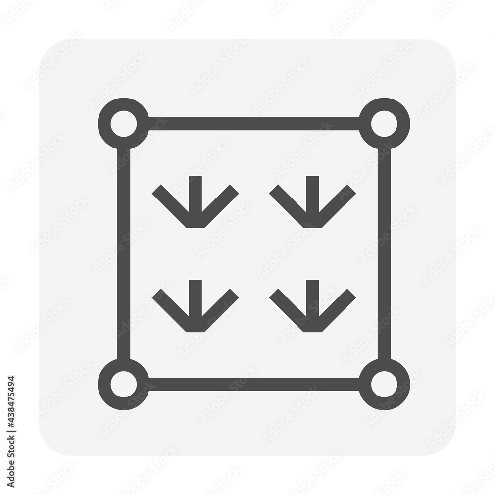Land plot for agriculture vector icon. Consist of plant in area, position pin point of location. Plot of land on earth for agriculture farm, farmland or plantation i.e. crop, rice, paddy. 48x48 pixel. Land plot for agriculture vector icon. Consist of plant in area, position pin point of location. Plot of land on earth for agriculture farm, farmland or plantation i.e. crop, rice, paddy. 48x48 pixel.