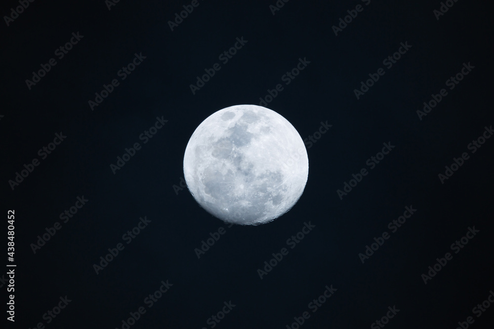 Full moon on dark background Full moon on dark background