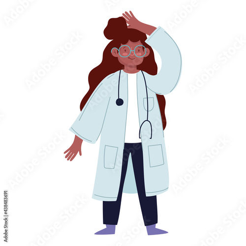 character woman doctor