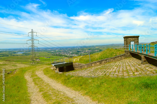 Blackstone Edge Reservoir overflow station photo