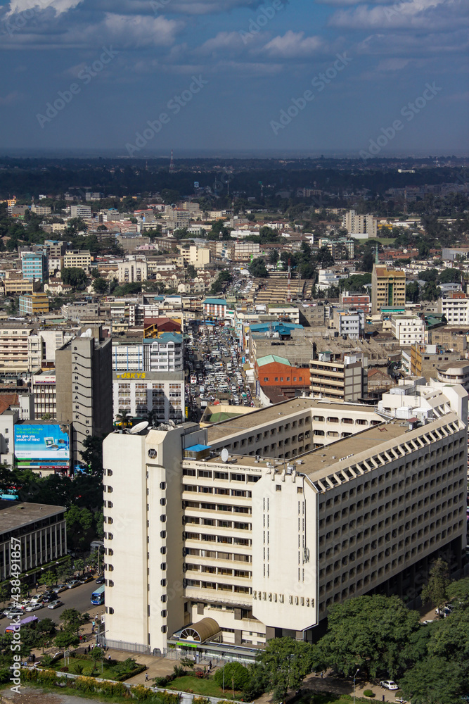 Naklejka premium Nairobi