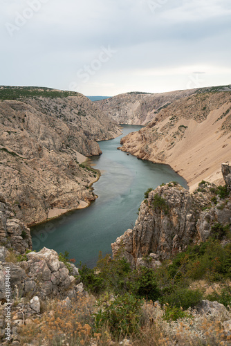 Canyon in Kroatien Winnetou wurde dort gefilmt