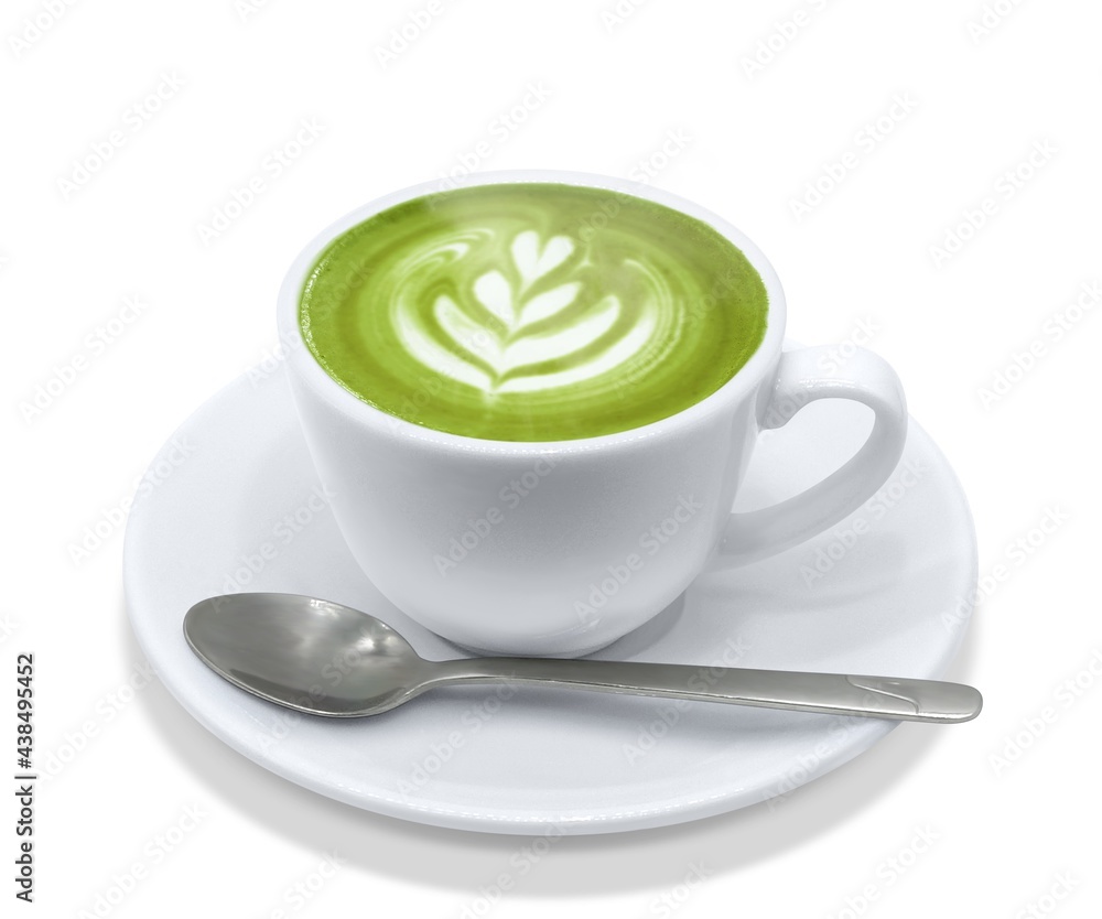 抹茶ラテ 抹茶オレ 飲み物 上 イラスト リアル ホット スプーン 湯気 抹茶ラテ 抹茶オレ 飲み物 上 イラスト リアル ホット スプーン 湯気