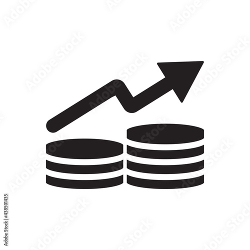 Economical Growth Icon