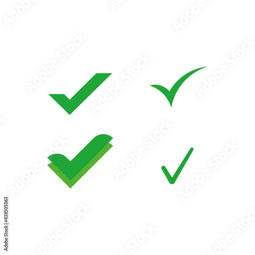 Ok sign icon, check mark. Vector illustration eps 10