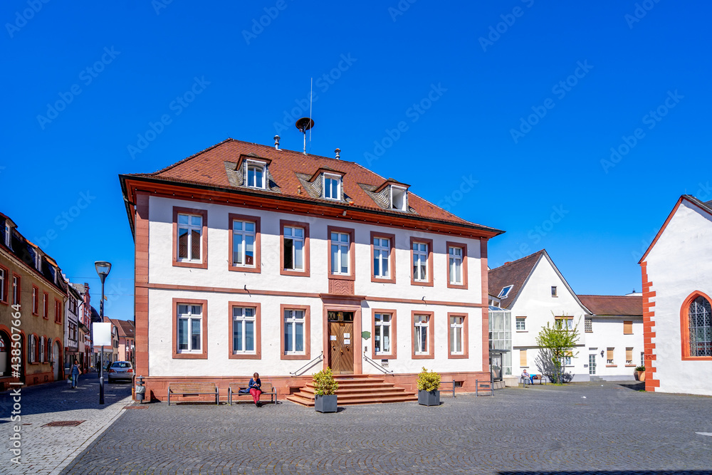 Rathaus, Babenhausen, Hessen, Deutschland 