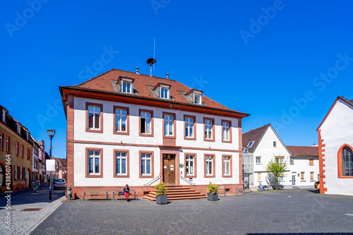Rathaus, Babenhausen, Hessen, Deutschland 