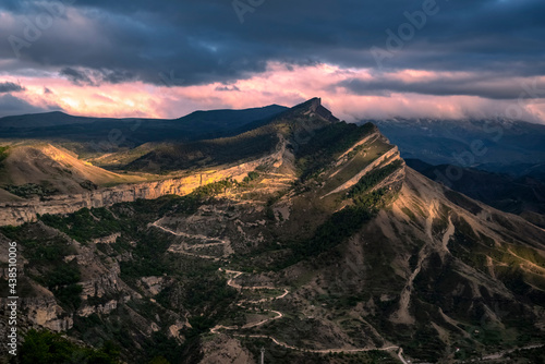 High-mountainous Plateau Gunib. Republic of Dagestan  Russia