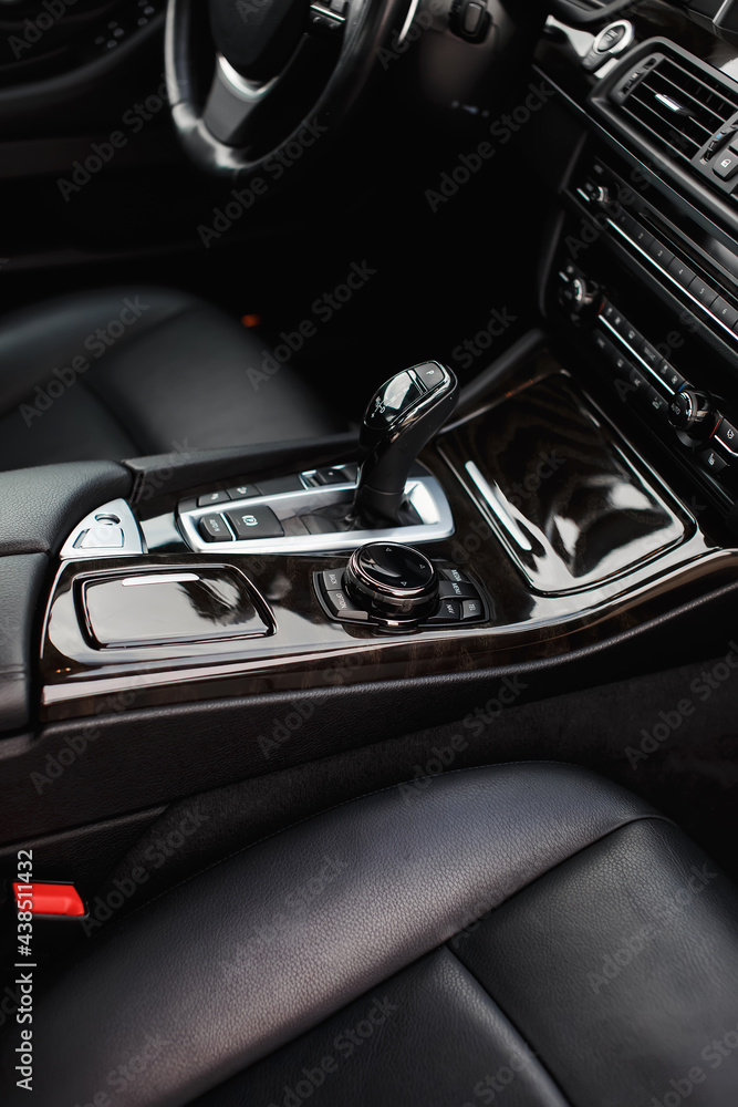 Obraz premium Modern car Interior close up.