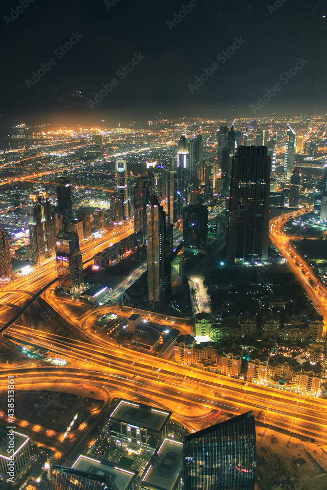 Fototapeta premium Dubai at night