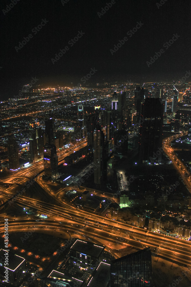 Obraz premium Dubai at night