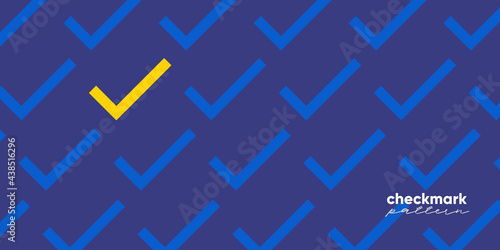 Pattern, checklist. Simple vector flat illustration. Background for social media, poster, banner.