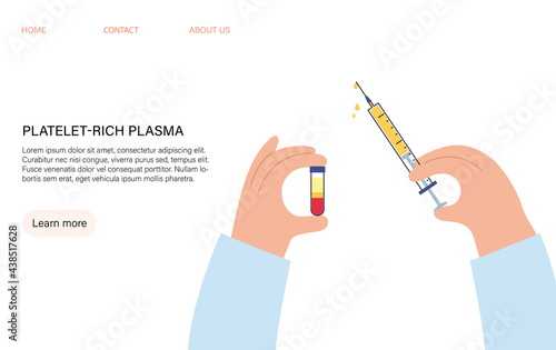 Platelet rich plasma concept