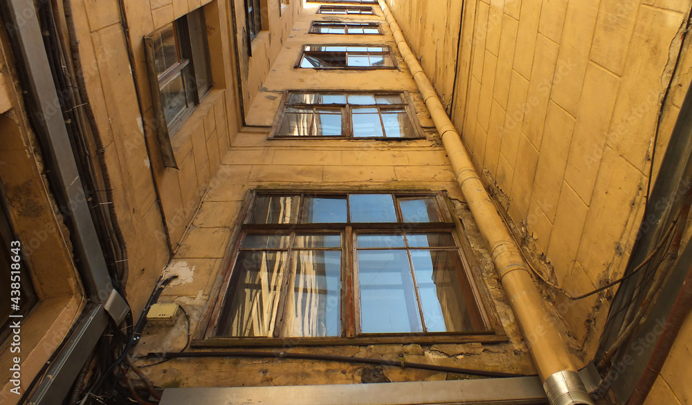 Obraz premium old abandoned building