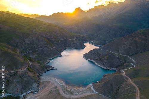 lake in the mountains