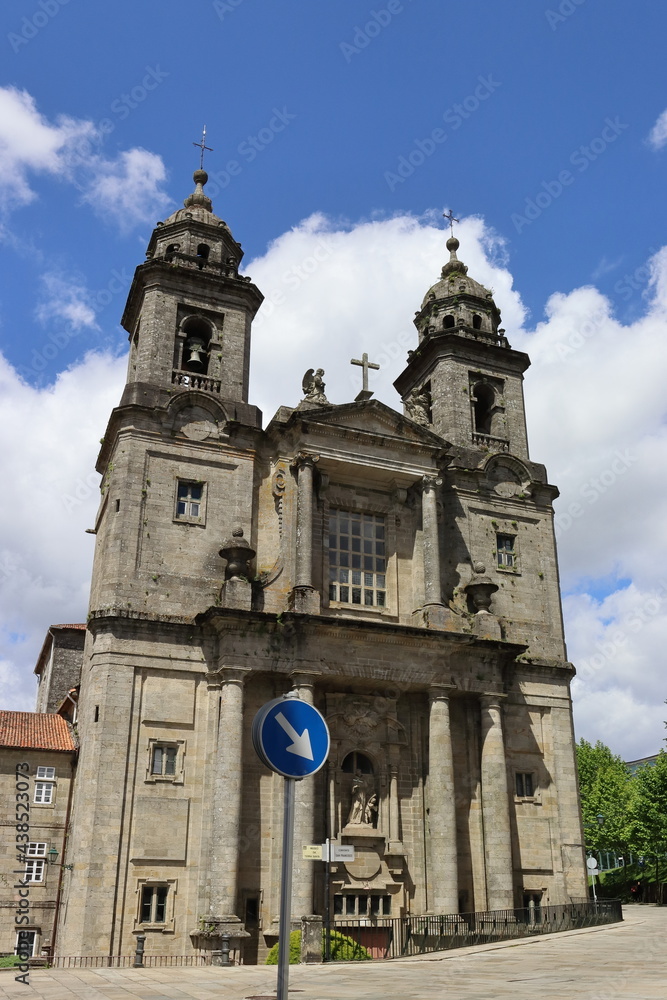 San Francisco (Saint Francis) church in the city of Santiago de Compostela, Galicia, Spain