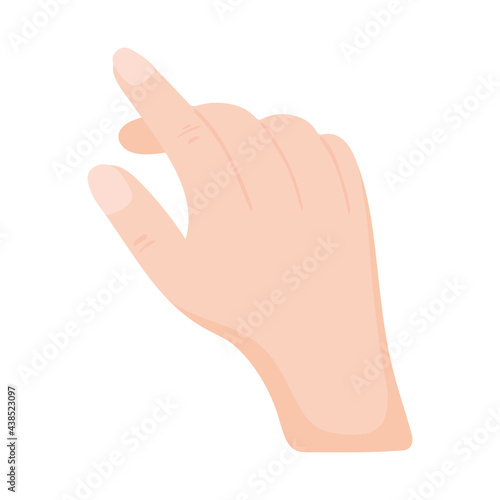 hand click gesture
