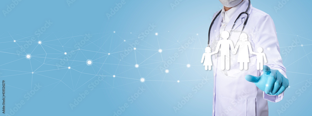 Doctor Hand touching a digital world with Health care and medical services icons, Healthcare and medical services concept. Doctor Hand touching a digital world with Health care and medical services icons, Healthcare and medical services concept.