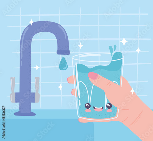 drink water concept