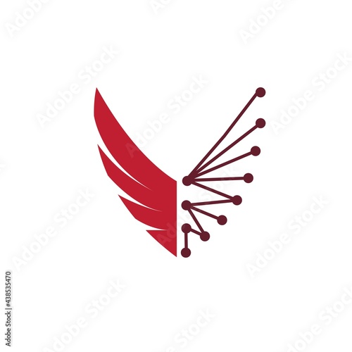 hawk tech logo designs simple modern for technology modern laboratory