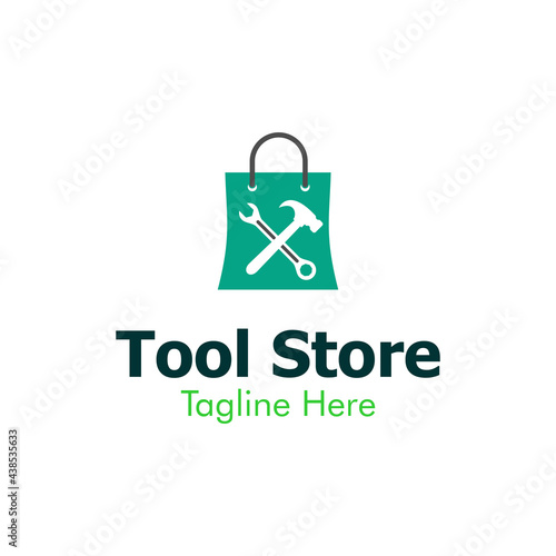 Illustration Vector Graphic of Tool Store Logo. Perfect to use for Technology Company