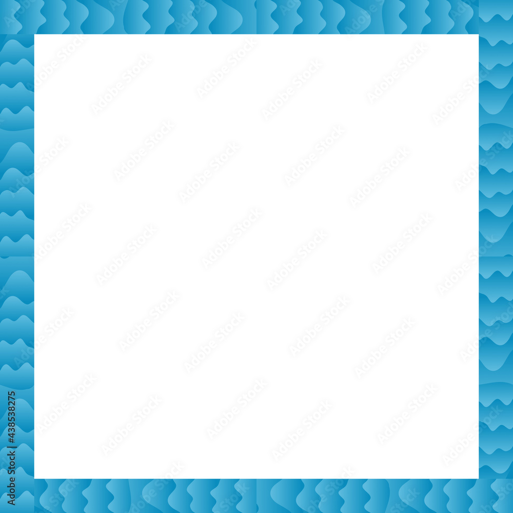 Abstract background of summer in blue, curve 092 Abstract background of summer in blue, curve 092