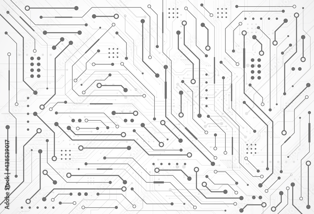 Abstract digital background with technology circuit board texture ...