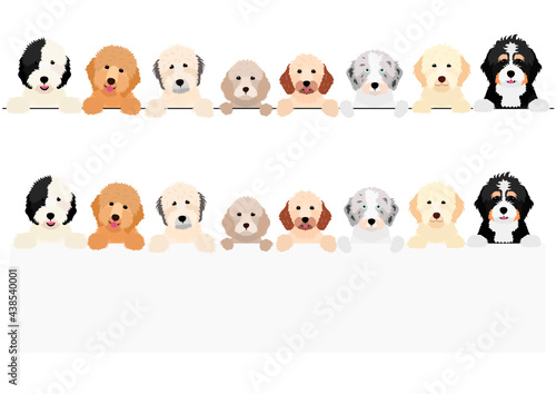 doodle dogs banner bundle