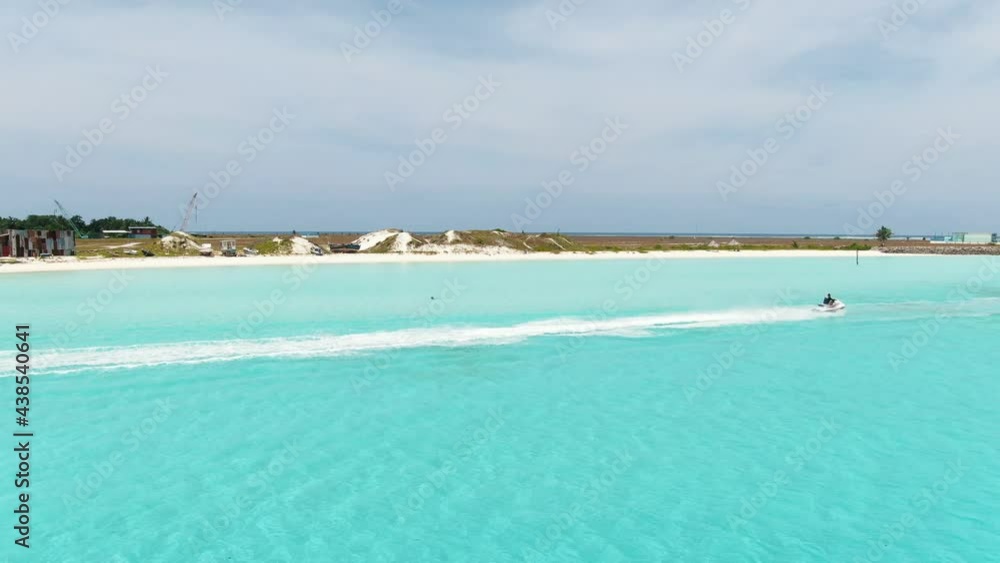 blue lagoon white sand beach maldives scenery atoll turquoise water of indian ocean blue lagoon white sand beach maldives scenery atoll turquoise water of indian ocean
