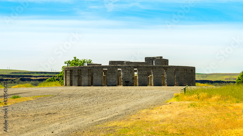 The nation’s first WWI memorial,  Maryhill’s Stonehenge in Klickitat County Washington State photo