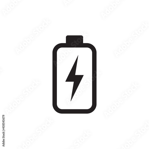 battery icon vector and charging icon vector,