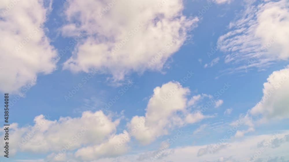 Time Lapse Blue sky white clouds in good weather day cloudscape timelapse Summer blue sky footage White clouds flowing in blue sky nature background Concept nature and environment background Time Lapse Blue sky white clouds in good weather day cloudscape timelapse Summer blue sky footage White clouds flowing in blue sky nature background Concept nature and environment background