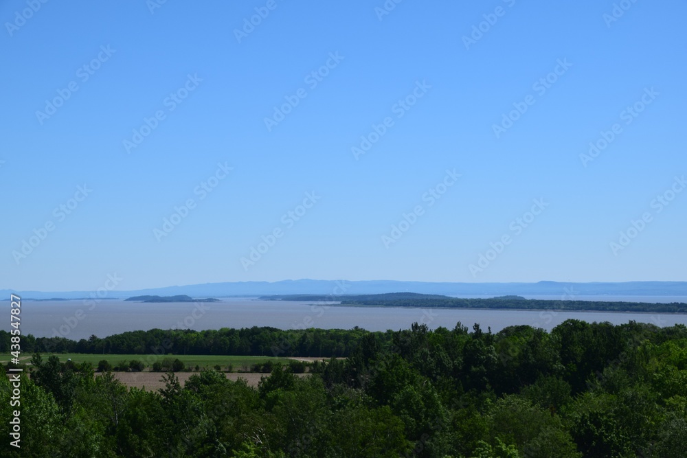 Orlean island on the St-Lawrence river Orlean island on the St-Lawrence river