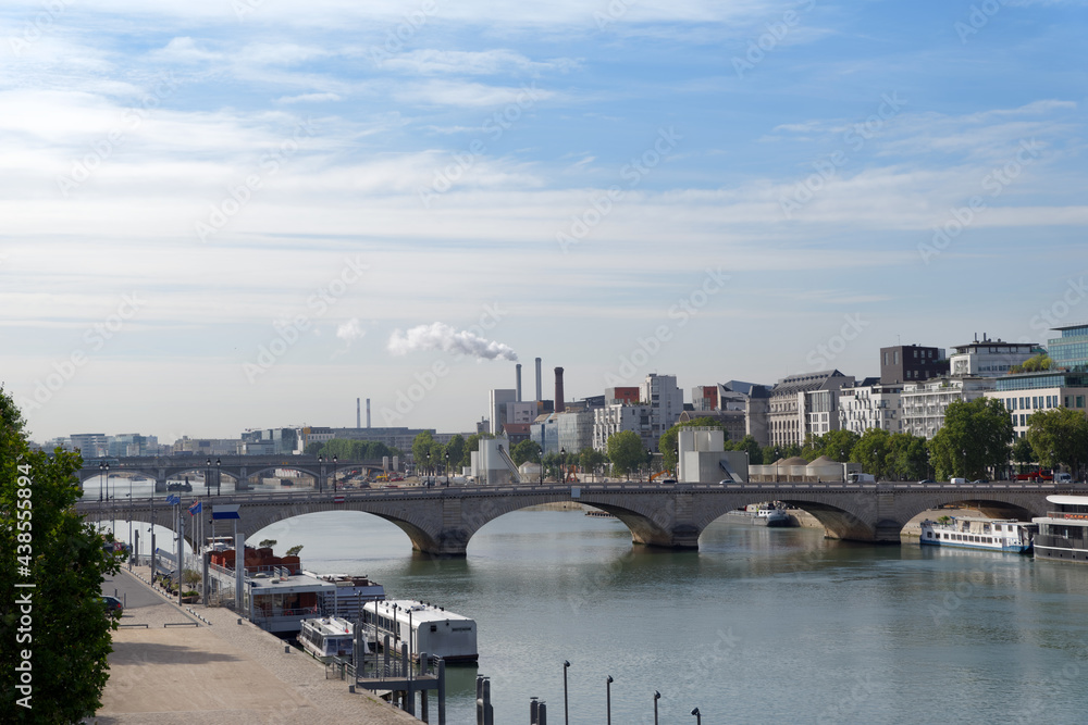 Tolbiac bridge in the 13th arrondissement of Paris