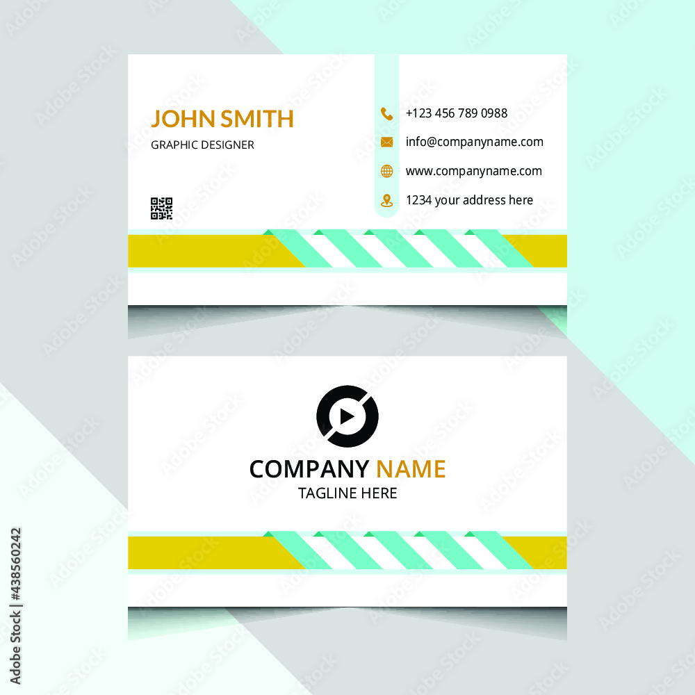 Clean and simple business card Clean and simple business card