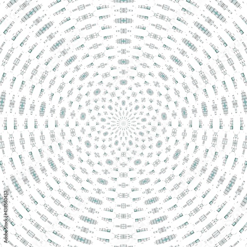 Circle geometric abstract p...