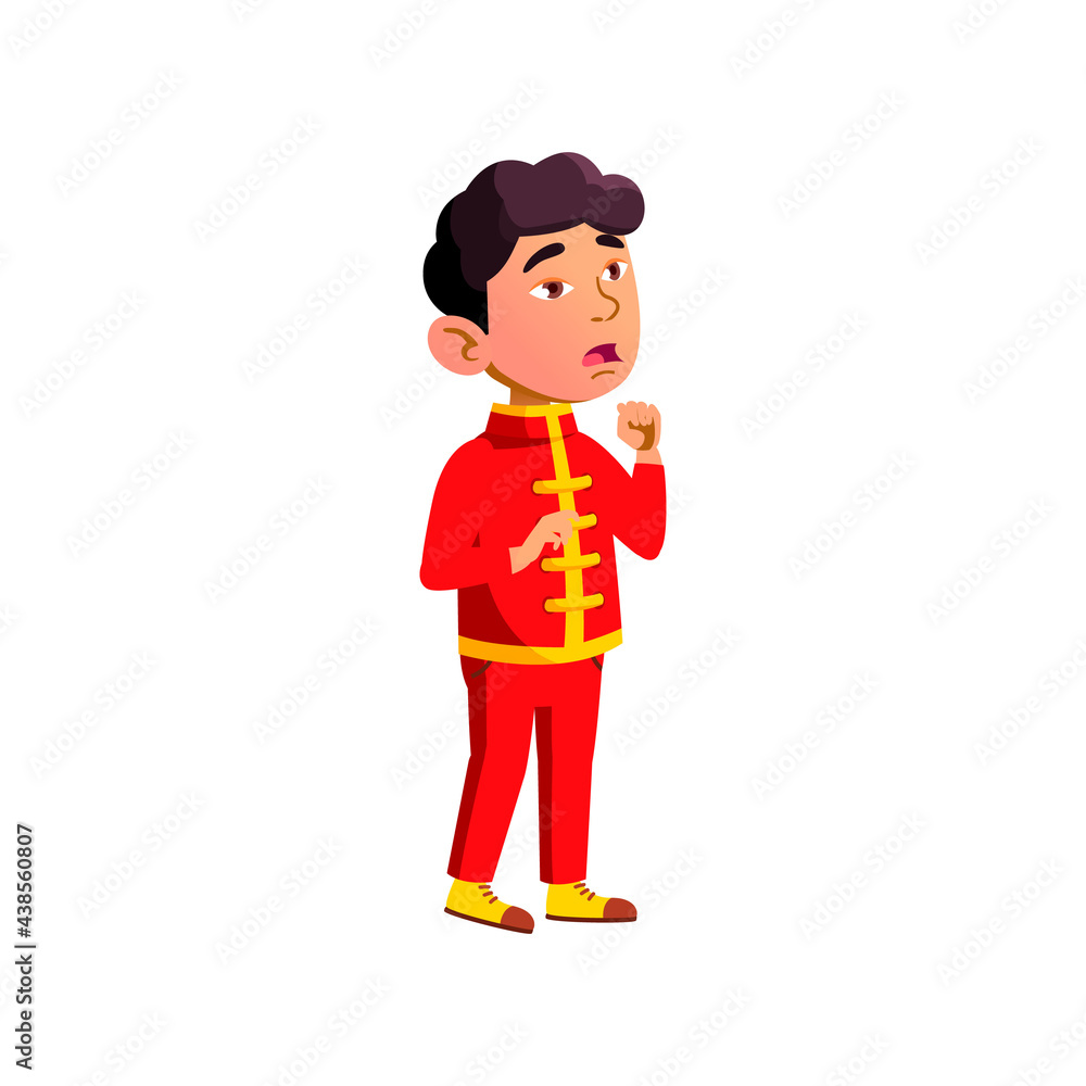 chinese little boy singing on scene cartoon vector. chinese little boy singing on scene character. isolated flat cartoon illustration chinese little boy singing on scene cartoon vector. chinese little boy singing on scene character. isolated flat cartoon illustration
