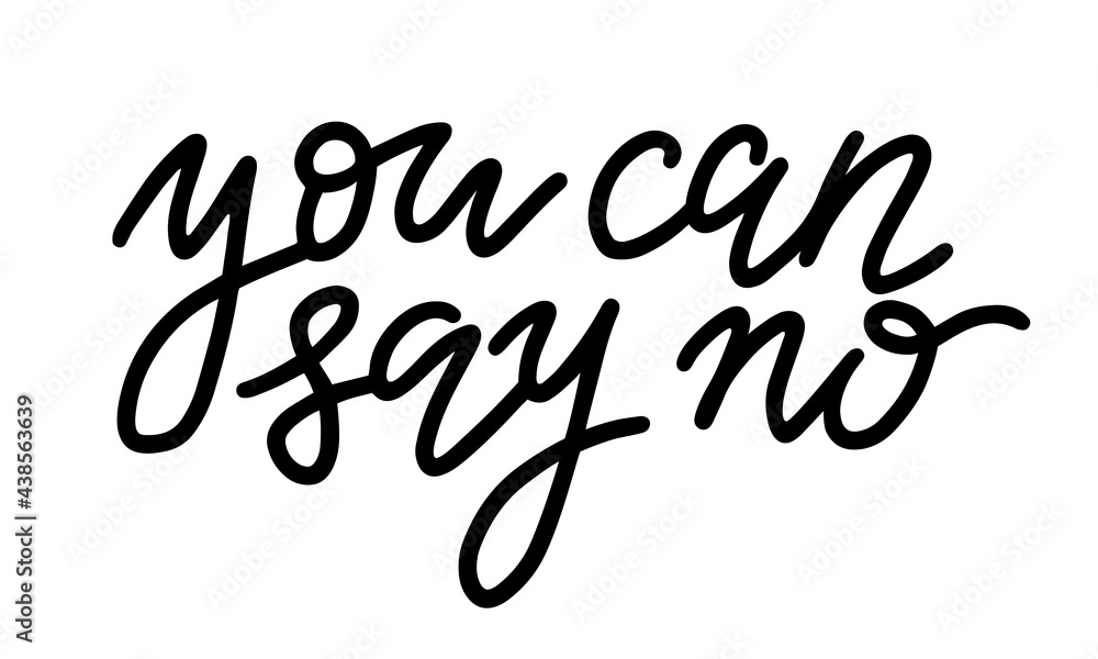 Mental border supportive vector lettering quote. Mental border supportive vector lettering quote.
