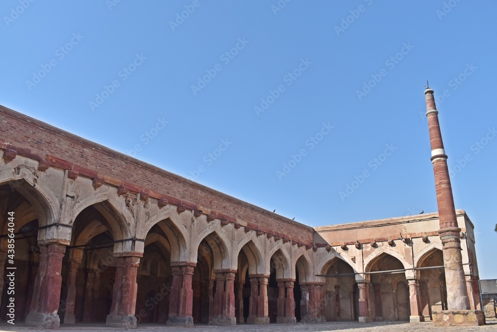 Fototapeta premium Lat Ki Masjid ( mosque ) Hisar, haryana, india,asia