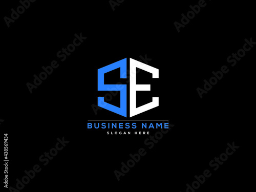 Letter SE Logo, creative se logo icon vector for business