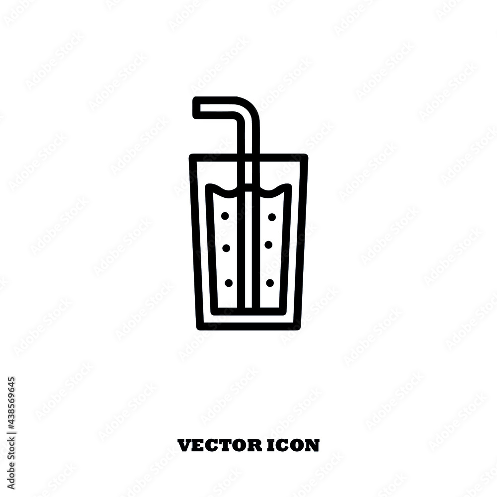 drink glass vector icon illustration drink glass vector icon illustration