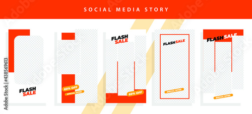 Banners Bundle Kit Set of Social Media Instagram Story. Geometric Stories Sale Banner Background ,Poster, Flyer, Coupon, Layout Composision Golden, Smartphone Templates Story editable eps 10 vector