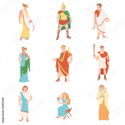 Roman People Characters as Cultural Ethnicity from Classical Antiquity ...