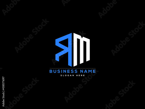 Letter RM Logo, creative rm logo icon vector for business photo