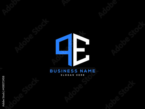 Letter PE Logo, creative pe logo icon vector for business
