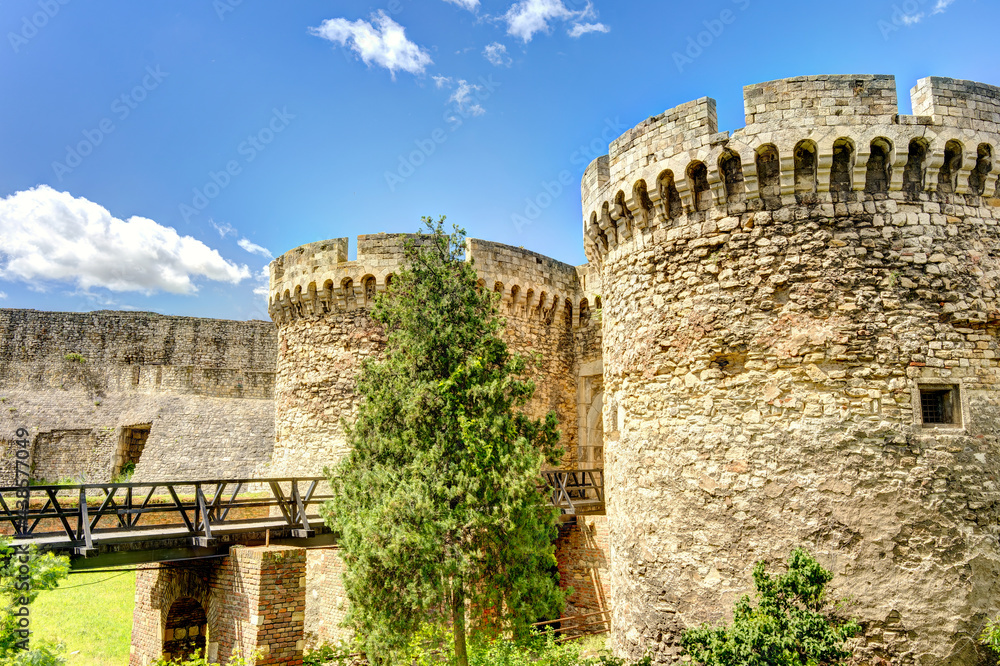 Belgrade, Kalemegdan Fortress, HDR Image